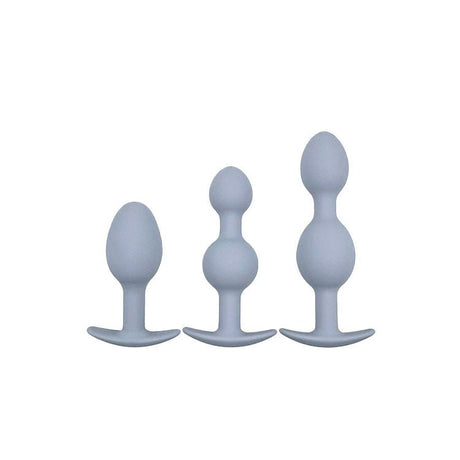 Adam & Eve VIBRA - BALL TRIO - Weighted Anal Training Set - ANAL TOYS