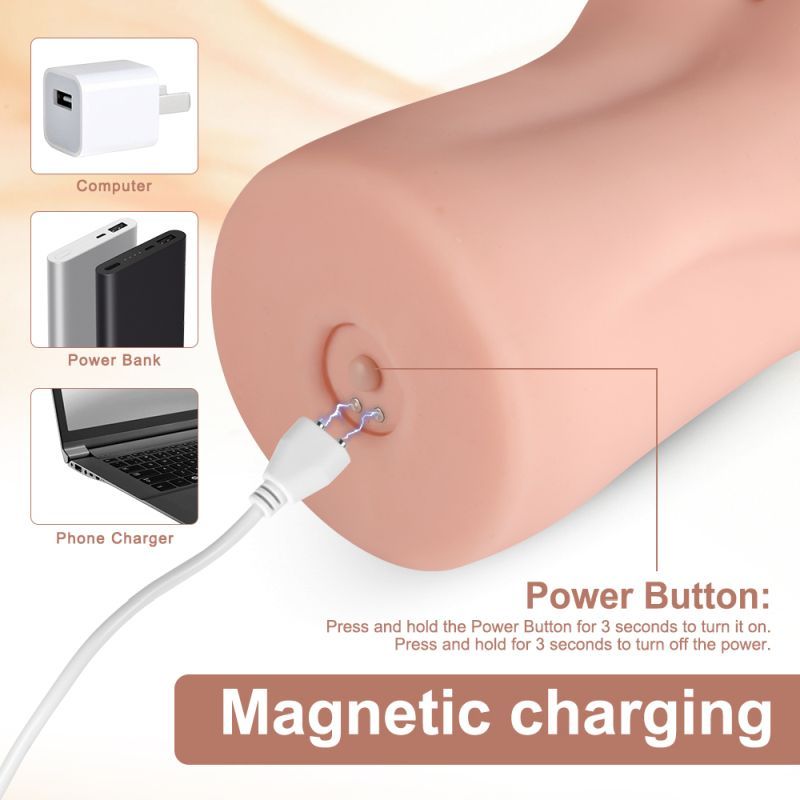 Agatha Realistic Vibrating Vaginal Masturbator - Adult Toys