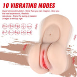 Aggie Realistic Vibrating Vaginal Masturbator - Adult Toys