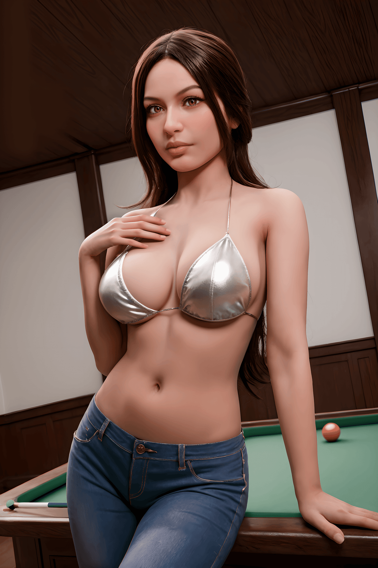 AIBEI 166cm Sex Doll AB18 Light Tan - Sex doll