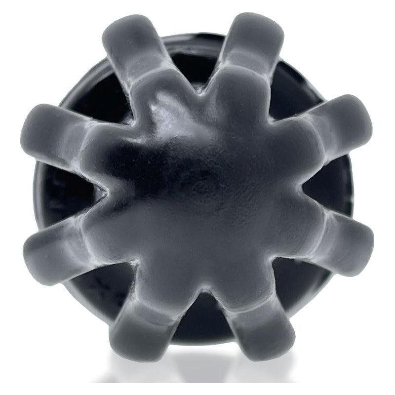 Airhole-2 Finned Buttplug Black - Naughty by Nature Adult Store