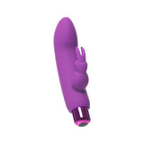 Alices Bunny Rechargeable Bullet w Rabbit Sleeve Purple - Adult Toys