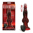 Alien Nation - Fire Dragon - Red/Black 22.9 cm USB Rechargeable Thrusting Fantasy Dong with Remote - DONGS
