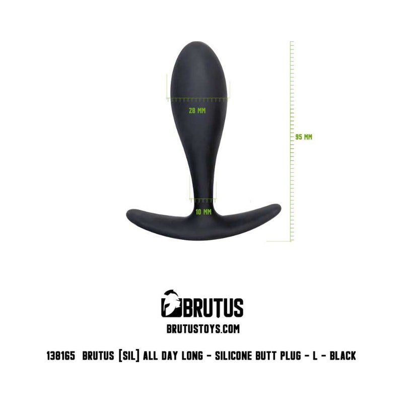 All Day Long Butt Plug L - Adult Toys