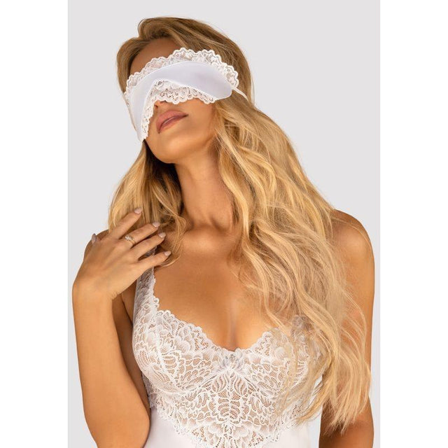 Amor Blanco Eye Mask - Lingerie