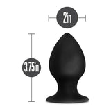 Anal Adventures Platinum Silicone Anal Stout Plug Large - Adult Toys