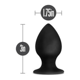 Anal Adventures Platinum Silicone Anal Stout Plug Medium - Adult Toys