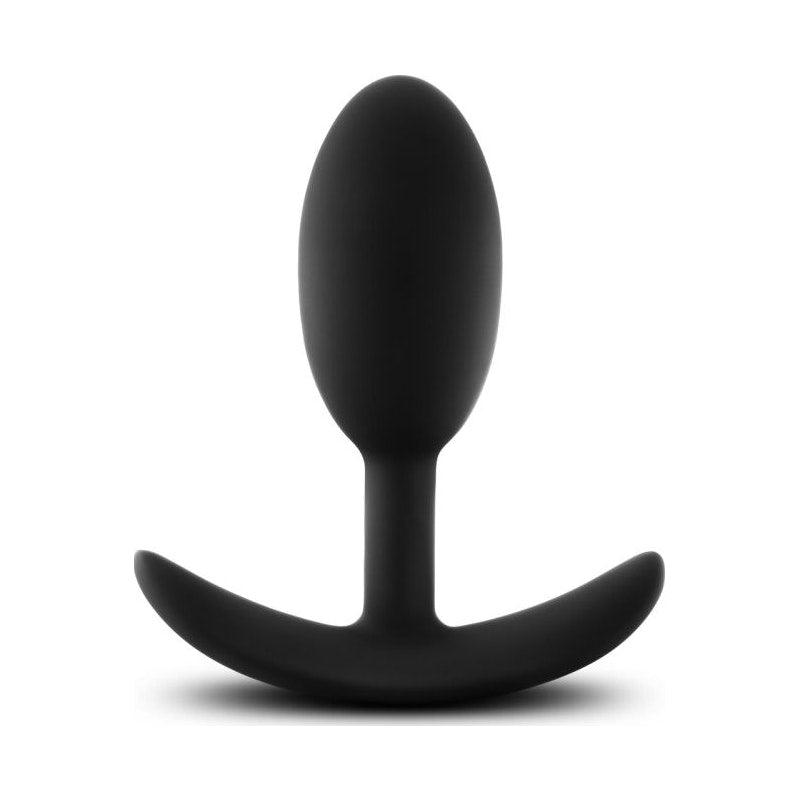 Anal Adventures Platinum Silicone Vibra Slim Plug Medium - Naughty by Nature Adult Store