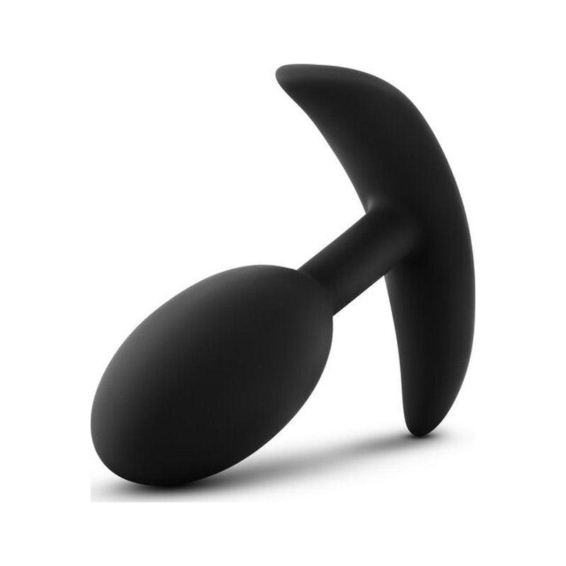 Anal Adventures Platinum Silicone Vibra Slim Plug Medium - Naughty by Nature Adult Store