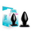 Anal Adventures XXL Plug - Black 15.2 cm (6'') Butt Plug - Anal Toys