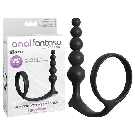 Anal Fantasy Collection Ass - Gasm Cockring Anal Beads - ANAL TOYS
