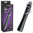 Anal Fantasy Elite Twist Ecstasy Black USB Rechargeable Vibrator 24.1 cm - ANAL TOYS
