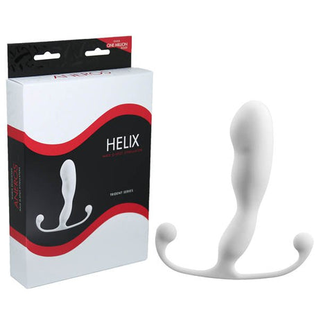 Aneros Helix Trident - White Prostate Massager - Naughty by Nature Adult Store