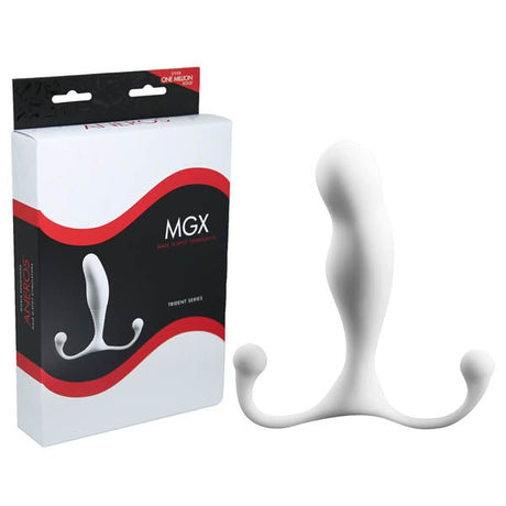 Aneros MGX Trident - White Prostate Massager - Anal Toys