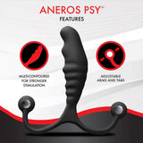 Aneros PSY - Black Prostate Massager with Flexible Arms - ANAL TOYS