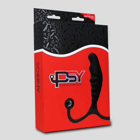 Aneros PSY - Black Prostate Massager with Flexible Arms - Naughty by Nature Adult Store