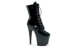 Ankle Boots w Inner Zipper Black 7in - Lingerie