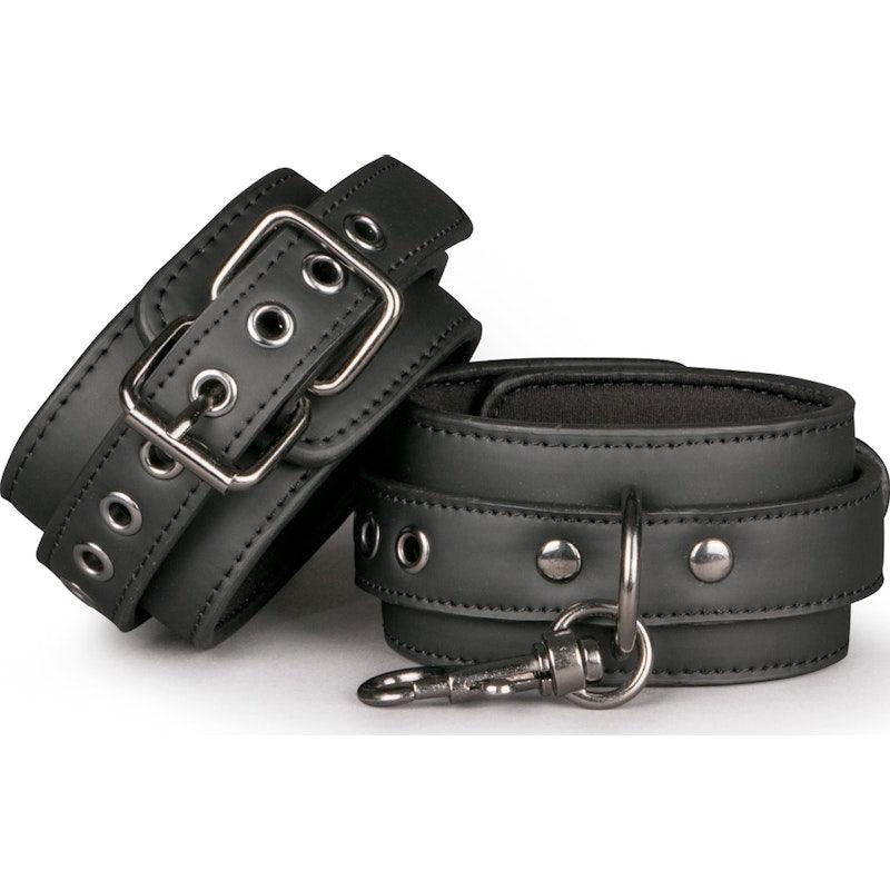 Ankle Cuffs Black - Naughty by Nature Adult Store