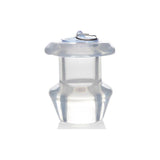 Ass Bung Clear Hollow Anal Dilator 3.5in Large - Adult Toys