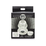 Ass Bung Clear Hollow Anal Dilator 3in Medium - Adult Toys