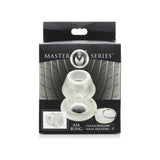 Ass Bung Clear Hollow Anal Dilator 3in Medium - Adult Toys