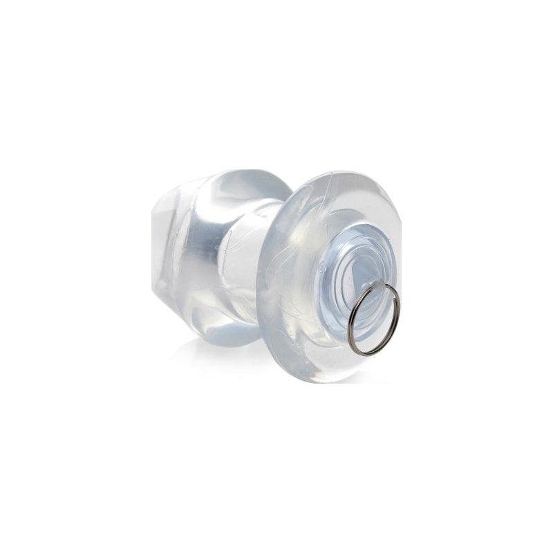 Ass Bung Clear Hollow Anal Dilator 3in Medium - Adult Toys