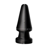 Ass Max Plug Large Anal Plug Black - Naughty by Nature Adult Store