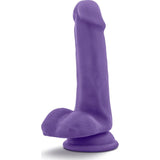 Au Naturel Bold Delight 6in Dildo Purple - Adult Toys