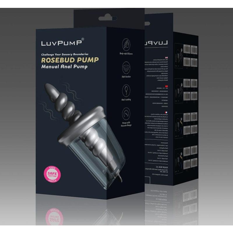 Automatic RoseBud Anal Pump and 3 Plug Pro Set - Adult Toys