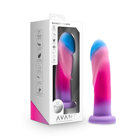 Avant - Borealis Dreams - Cotton Candy Coloured 19.7 cm Dildo - DONGS