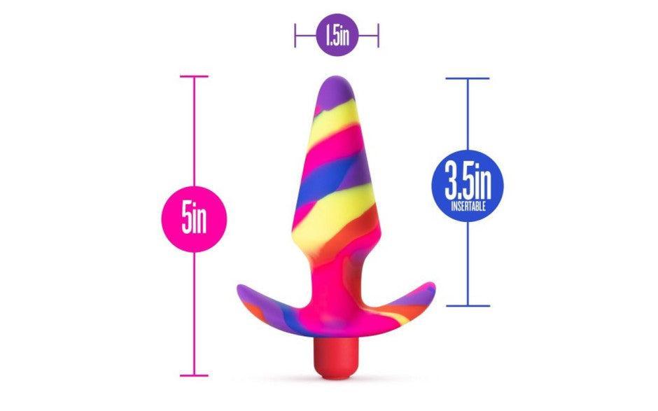 Avant Free Spirit Scarlet Silicone Butt Plug - Naughty by Nature Adult Store