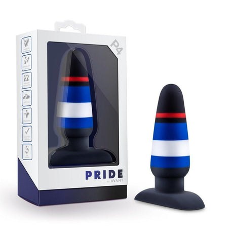 Avant Pride P4 Power Play Silicone Butt Plug - Adult Toys