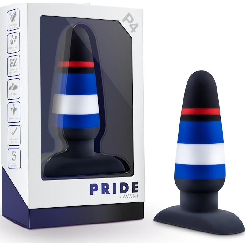 Avant Pride P4 Power Play Silicone Butt Plug - Naughty by Nature Adult Store