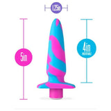 Avant Vibrotize Silicone Mini Anal Vibe Fuchsia - Adult Toys