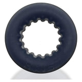 Axis Rib Griphold Cockring Black Ice - Adult Toys