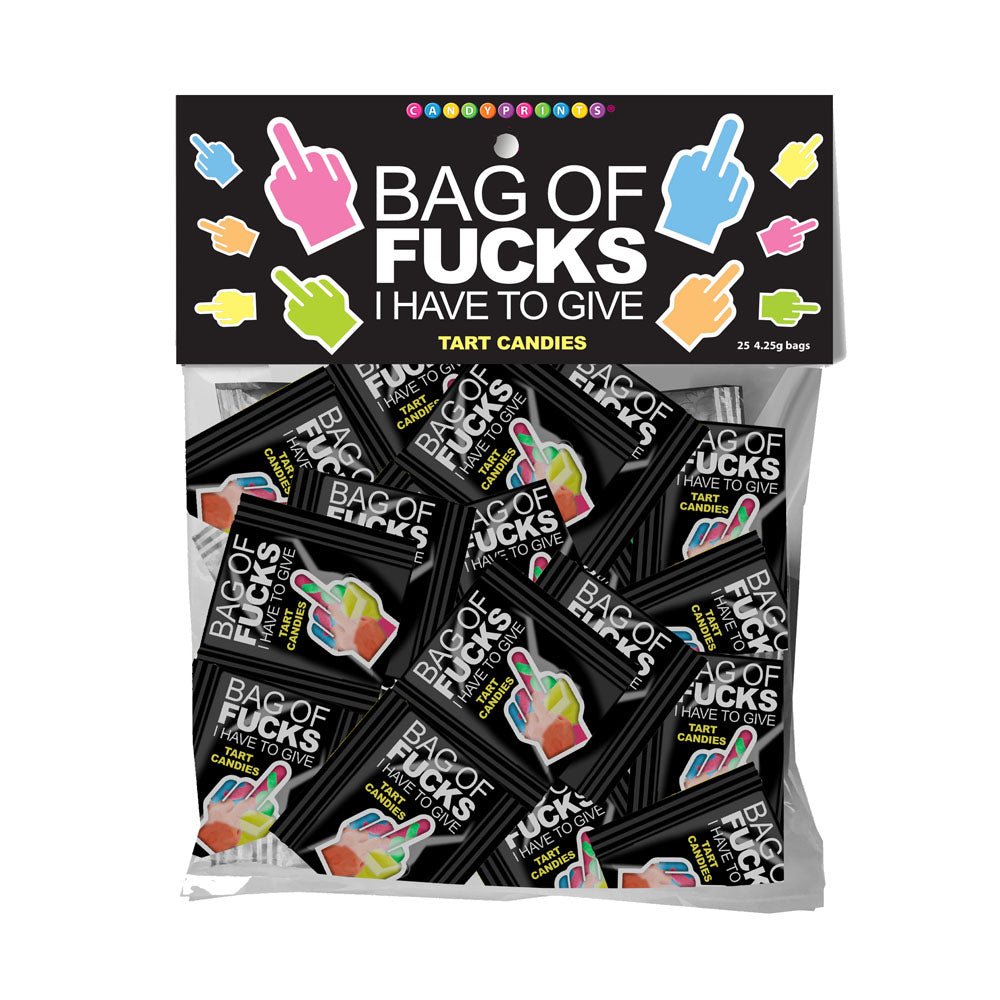 Bag Of Fucks I Have To Give - Bag of 25 Mini Packs - NOVELTIES - Naughty by Nature Adult Store