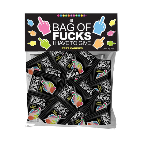 Bag Of Fucks I Have To Give - Bag of 25 Mini Packs - NOVELTIES - Naughty by Nature Adult Store