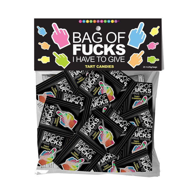 Bag Of Fucks I Have To Give - Bag of 25 Mini Packs - NOVELTIES - Naughty by Nature Adult Store