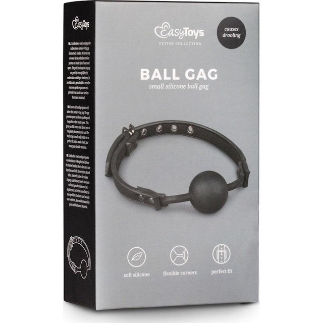 Ball Gag With Silicone Ball - Adult Toys