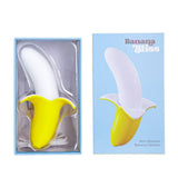 Banana Bliss 13cm Silicone Slimline Vibrator Massager - Adult Toys