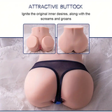 3D Realistic Sexy Butt Sex Doll Torso