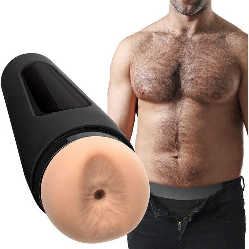 Bear UltraSkyn Stroker Ass Vanilla - Adult Toys