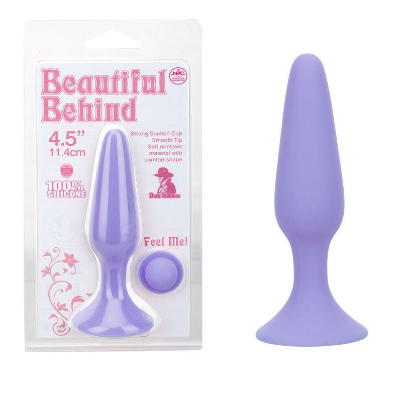 Beautiful Behind - Purple 11.5 cm Butt Plug - ANAL TOYS
