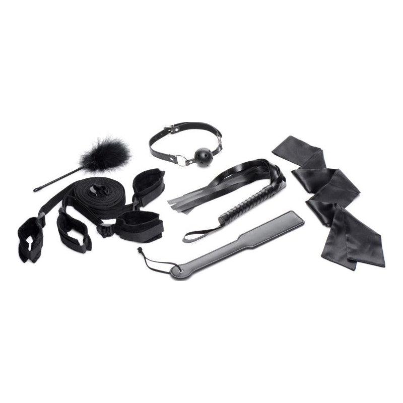 Bed Restraint Bondage Kit Black - Naughty by Nature Adult Store