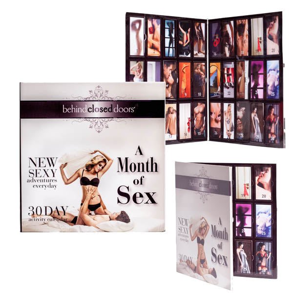 Behind Closed Doors - A Month of Sex - 30 Day Activity Calendar - GAMES