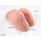 Bella Butt Torso Vaginal Anal Masturbator - Adult Toys