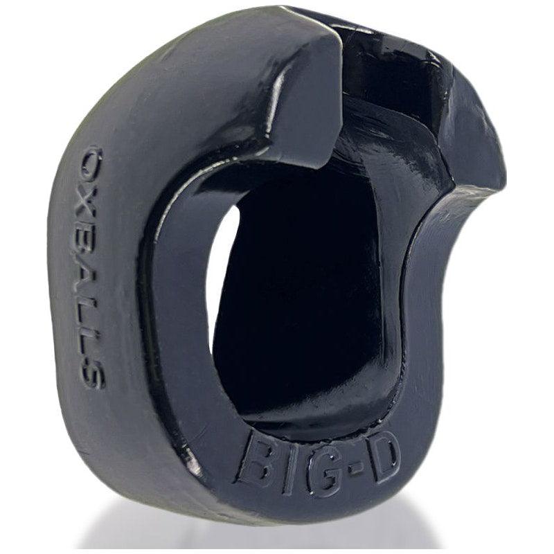 Big D Shaft Grip Cock Ring Black - Naughty by Nature Adult Store
