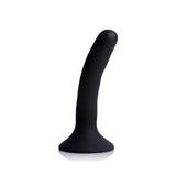 Black Silicone Strap-On Dildo Small - Adult Toys