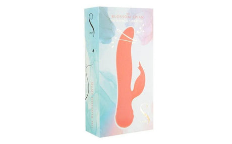Blossom Swan Rabbit Vibrator - Adult Toys