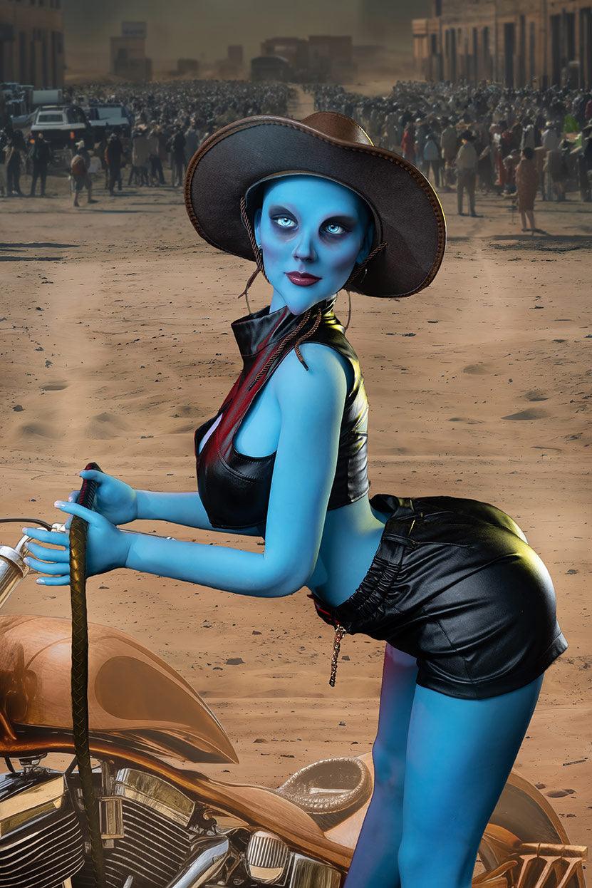 Blue Alien Sex Doll 160cm G A12 - sex doll